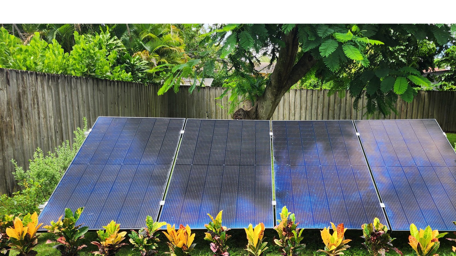 Solar Garden Install